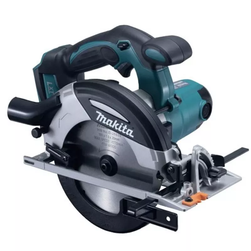 Makita DHS630Z nešiojamasis diskinis pjūklas 16,5 cm juoda, mėlyna, sidabrinė 3100 aps./min.