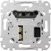 Įmontuojamas reguliatorius Merten MEG5171-0000, metalinis, 220–230 V AC, 50–60 Hz, varžinė apkrova iki 420 W