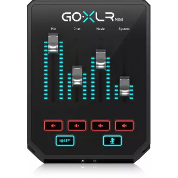 TC Helicon Go XLR Mini - maišytuvas ir garso sąsaja