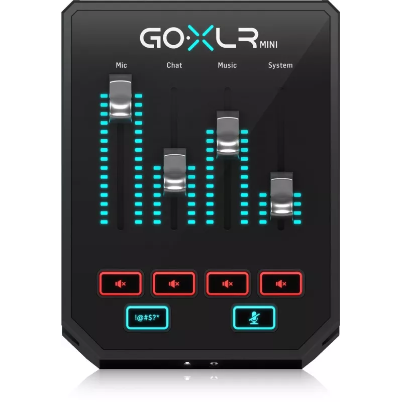 TC Helicon Go XLR Mini - maišytuvas ir garso sąsaja