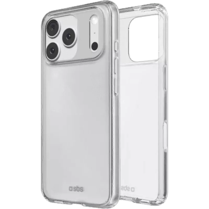 Dėklas SBS TESKINIP1763PT, skirtas iPhone 17 Pro, 16 cm, permatomas