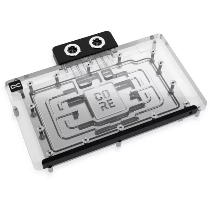 Galinė plokštė Alphacool 10259 Aliuminis Chromas Varis Juoda 153,3 mm