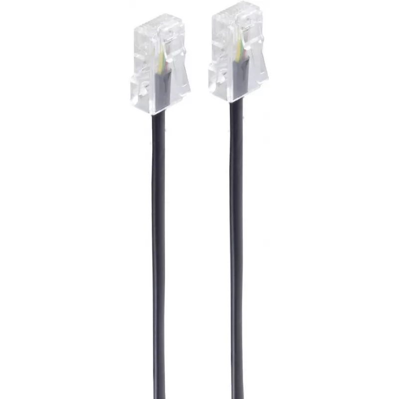 shiverpeaks BS70095-8/4-20 telefono kabelis 20 m juodas (BS70095-8/4-20)