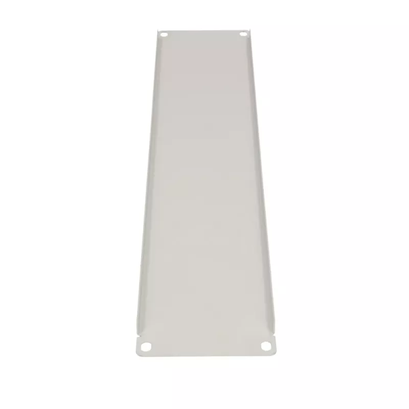 Rack tuščiaviduris skydelis Extralink Front Blank Panel 2U 19 inch Gray, 2U, 19 colių, pilka