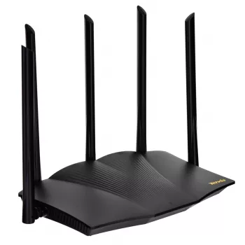 Tenda TX12 PRO belaidis maršrutizatorius Fast Ethernet Dual-band (2,4 GHz / 5 GHz) Juodas