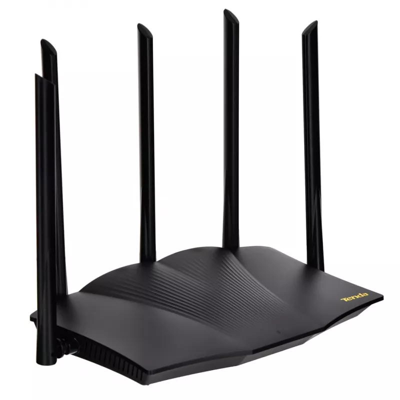 Tenda TX12 PRO belaidis maršrutizatorius Fast Ethernet Dual-band (2,4 GHz / 5 GHz) Juodas