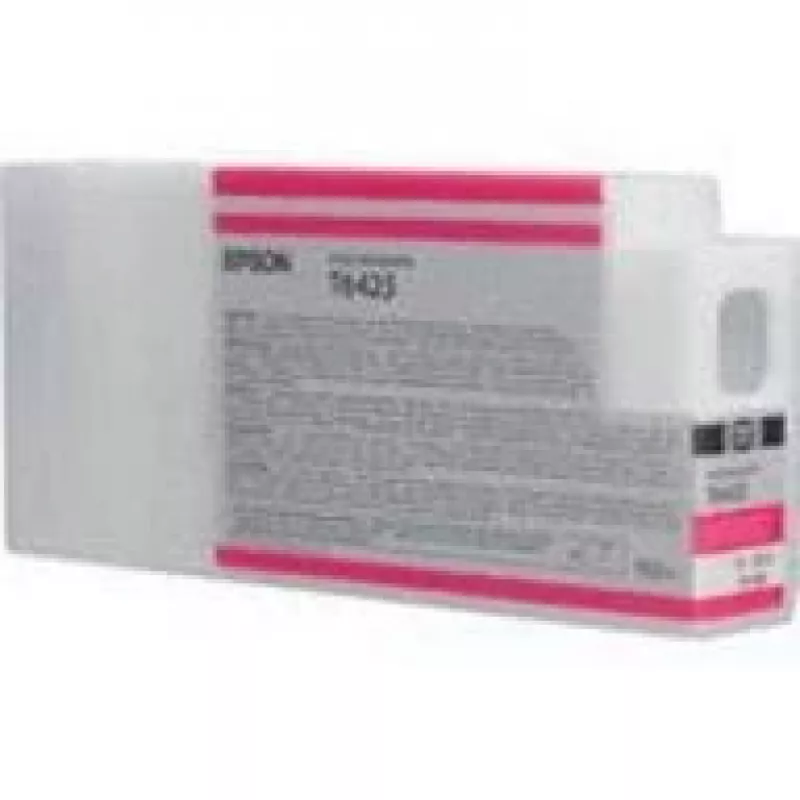 Epson T6423 ryškiai rausvos spalvos rašalo kasetė (150 ml), Ryškiai rausva, Pigmentinis rašalas, 150 ml, 1 vnt.