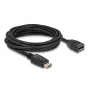 DeLOCK DisplayPort 1.2 prailginimo kabelis 4K 60 Hz 5 m