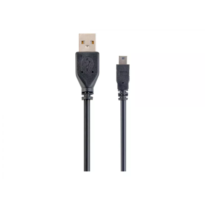 Gembird 1,8 m USB 2.0 A/mini-USB M USB laidas USB A Mini-USB B Juoda