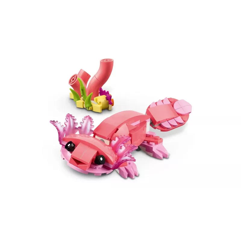 LEGO Creator 3-in-1 Pink Flamingo 31170 surenkamų modelių rinkinys, 288 detalės, aukštis 230 mm, rekomenduojamas amžius 8+