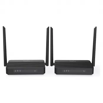 Belaidis HDMI KVM prailgintuvo rinkinys DIGITUS DS-55360 — siųstuvas ir imtuvas, belaidis, 100 m, 4K/60Hz, HDMI, USB-A/USB-C