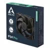 ARCTIC P14 Pro 140 mm PWM ventiliatorius, ventiliatorius, 14 cm, 400 aps./min., 2500 aps./min., 186 m³/val., juoda