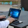 Lauko įvairiakryptė 4G LTE antena QOLTEC 57044, 5 dBi, 600–2700 MHz, 50 W, 50 Ω, baltas varinis korpusas