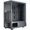 Korpusas INTER-TECH A-3411 Creek Gaming Tower, ATX, 1xUSB3.0, 2xUSB2.0, maitinimo blokas neprivalomas, langelis šone, LED šviesa priekyje, integruotas RGB LED, juodas