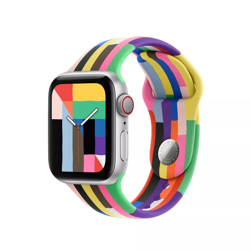 Apple Pride Edition išmaniojo laikrodžio apyrankė