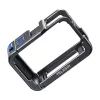 Apsauginis metalinis dėklas Telesin, skirtas DJI Osmo Action 5 — juodas