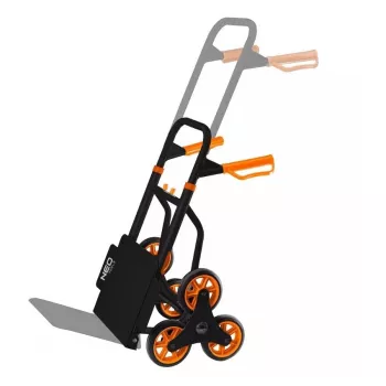 Laiptais lipantis vežimėlis NEO tools 84-402, sulankstomas rankinis sunkvežimis, 150 kg keliamoji galia