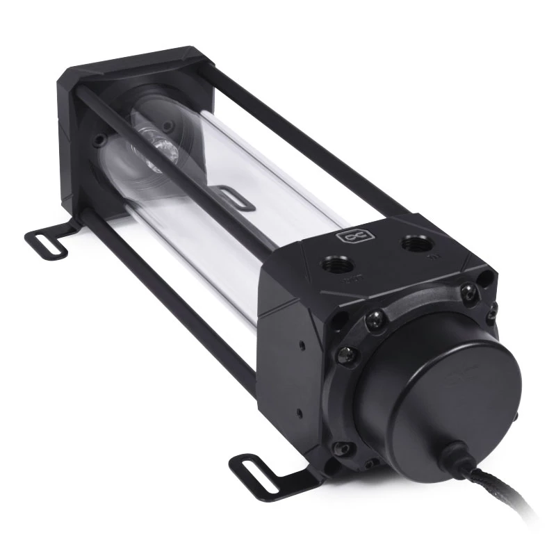 Vandens blokas Alphacool 13326 Acetal Aluminium Glass Juoda Transparent