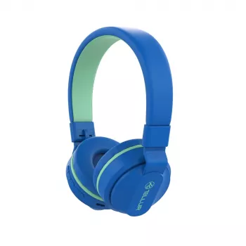 Ausinės Tellur Buddy Bluetooth ant ausies dedamos ausinės mėlynos