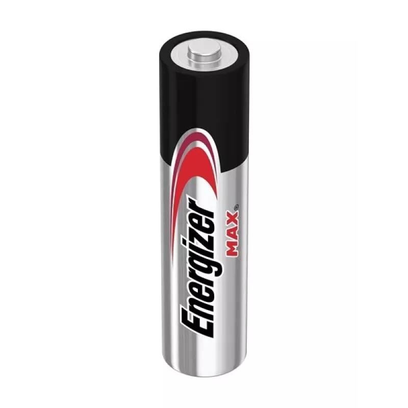 Vienkartinė baterija Energizer MAX AAA šarminė 1,5 V — 8 vnt., cilindrinė, 10 metų galiojimo laikas