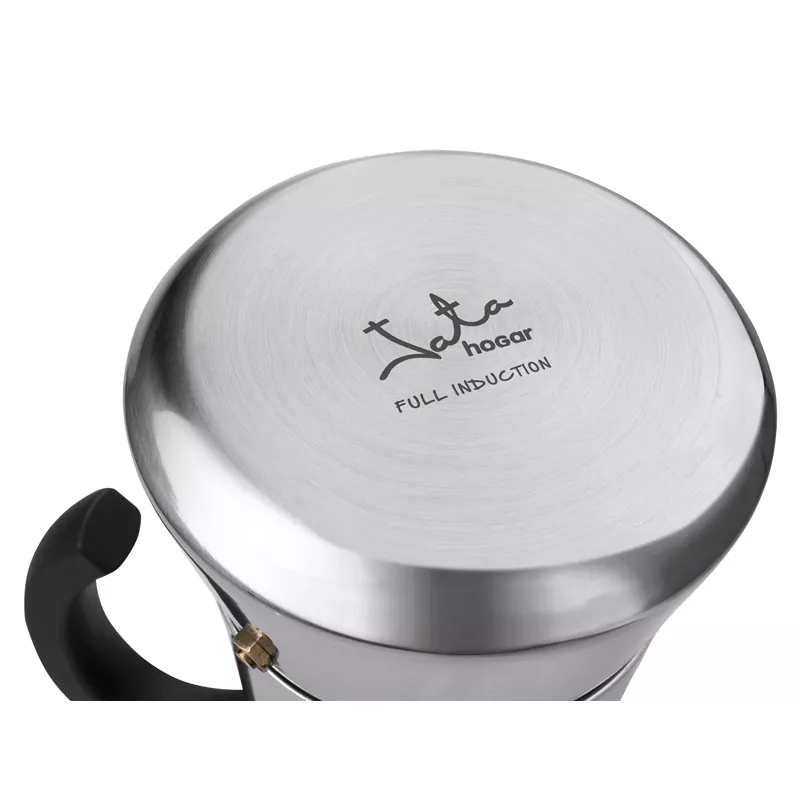 Moka puodas JATA Odin Juoda Stainless Steel