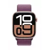 Laikrodis Series 10 GPS 42 mm rožinio aukso aliuminio korpusas su slyvų sporto kilpa