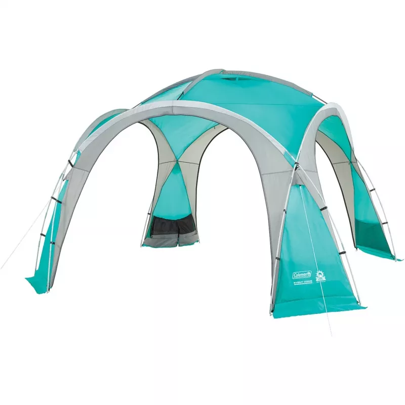 Event Dome Shelter L, 3,65 x 3,65 m, paviljonas, šviesiai mėlynas / pilkas