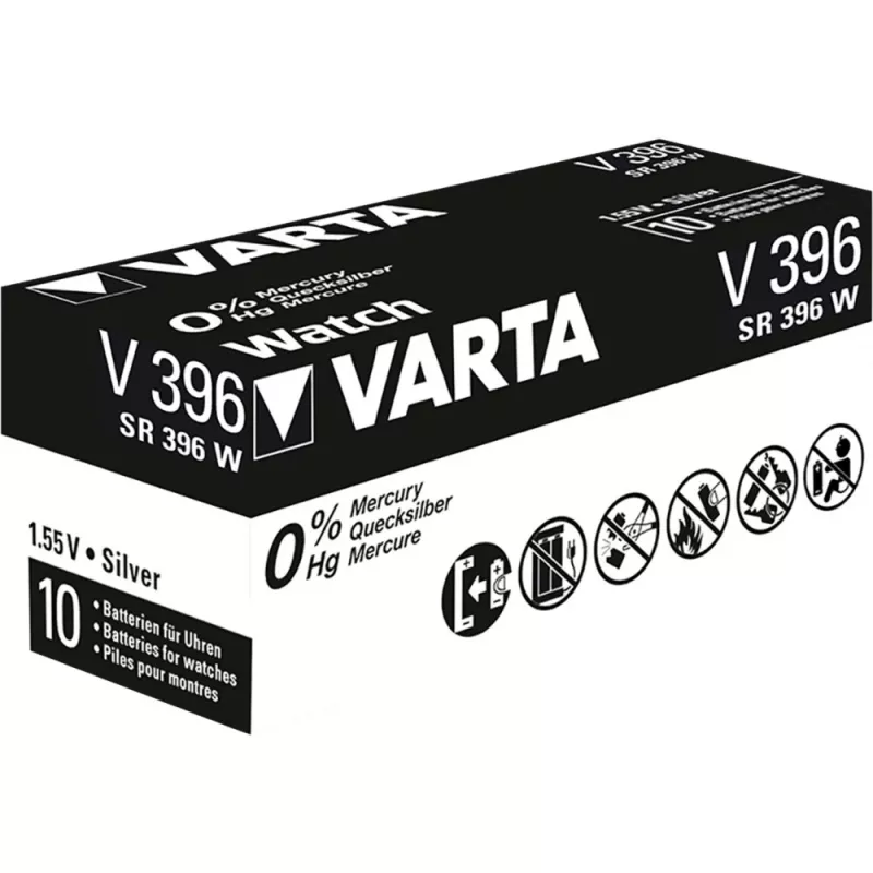 Varta V 396 - Baterija SR59 - Sidabro oksidas - 25 vnt.