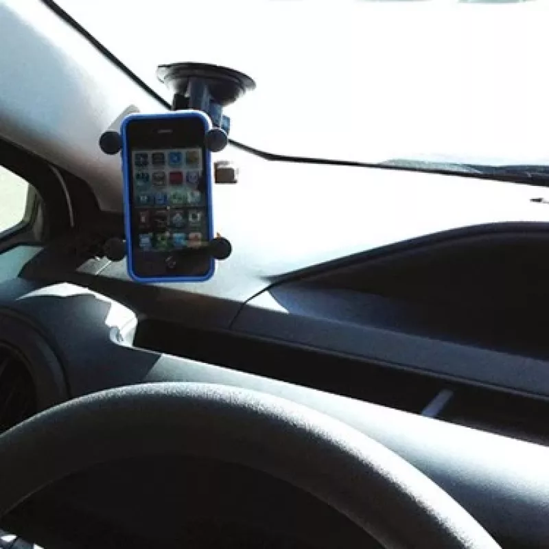 RAM Mounts X-Grip telefono laikiklis su Twist-Lock siurbimo taurele