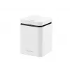 Aromatinis difuzorius Stylies ELARA/WHITE — garinamasis, patalpoms iki 25 m², 2 val. laikmatis, kintamoji srovė/baterija/USB, 1,3 W, 74×74×100 mm