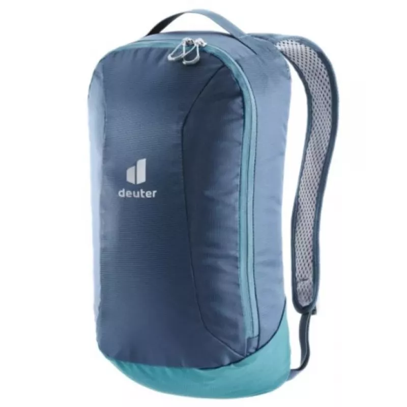 Kūdikio nešiojimo kuprinė Deuter Kid Comfort Pro, mėlyna, poliamidas, maks. 22 kg, skydelis nuo saulės, šoninė kišenė
