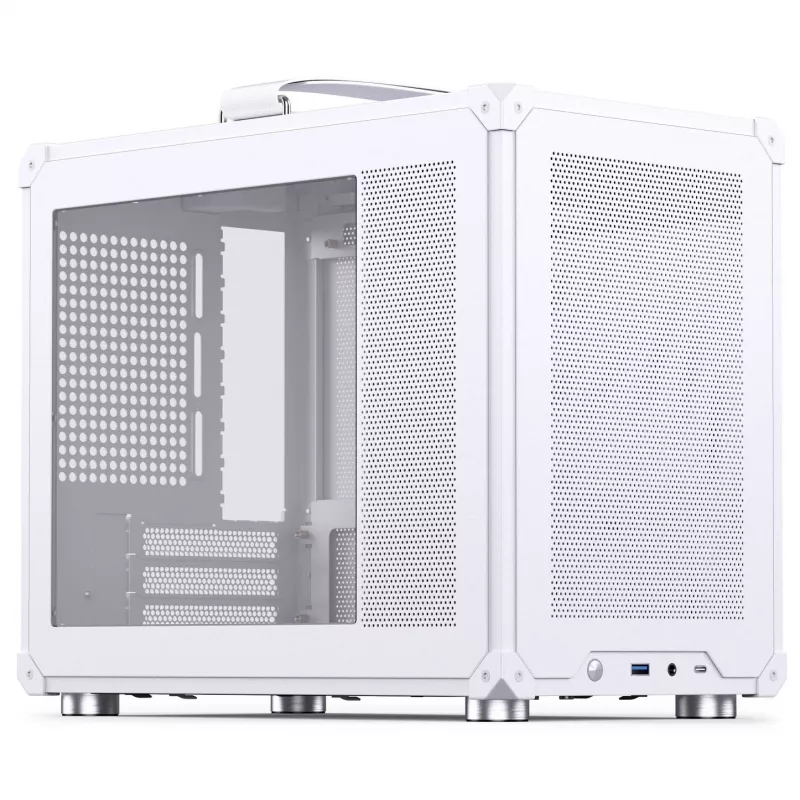 Jonsbo C6 MAX PC korpusas, mini korpusas, Micro-ATX, grūdintas stiklas - Wei
