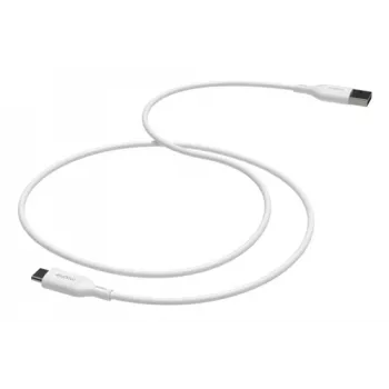 mophie essentials USB-C į USB-A | įkrovimo laidas 3M, baltas, 3 m, USB A, USB C, balta