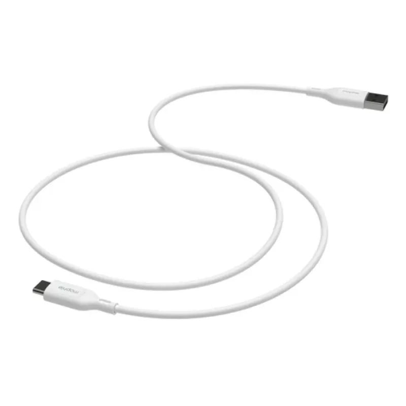 mophie essentials USB-C į USB-A | įkrovimo laidas 3M, baltas, 3 m, USB A, USB C, balta