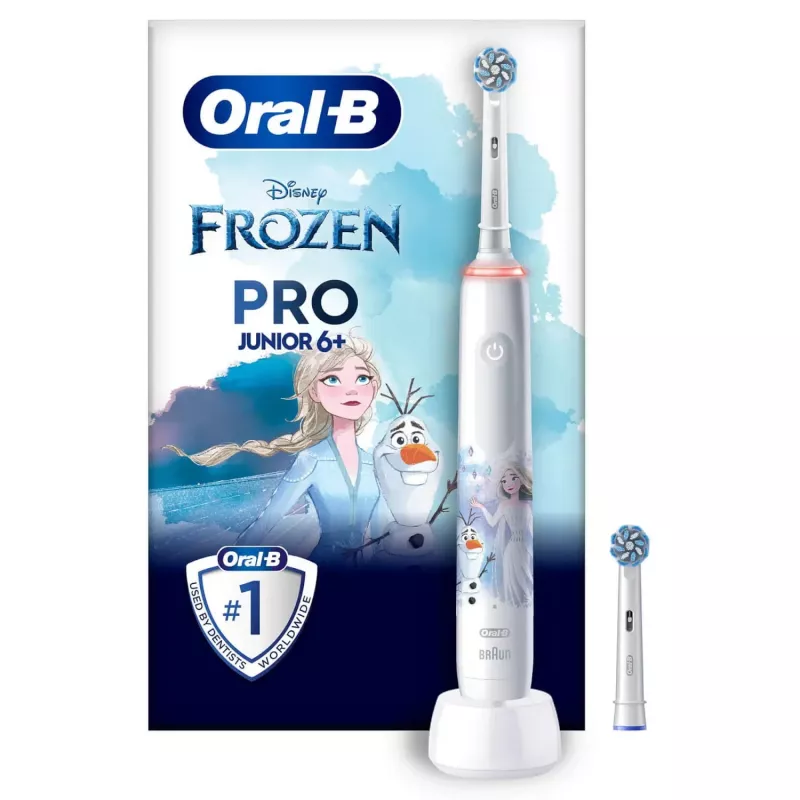 Besisukantis dantų šepetėlis Oral-B PRO Junior Frozen