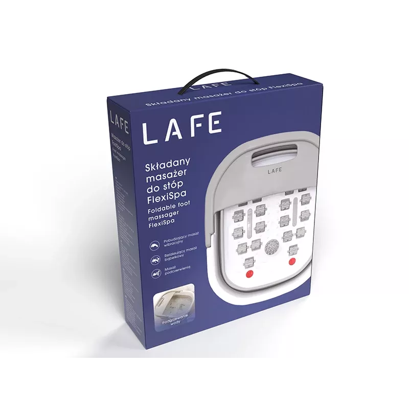 Lafe FlexiSpa sulankstomas pėdų masažuoklis ir pėdų vonelė