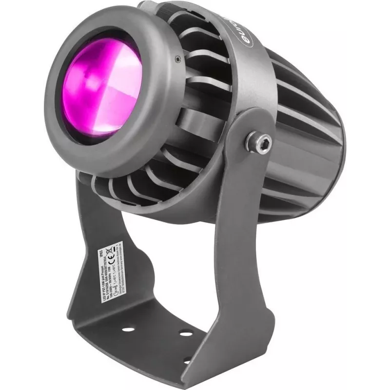 LED pinspot EUROLITE PST-10W rožinis 10W prožektorius akcentiniam apšvietimui