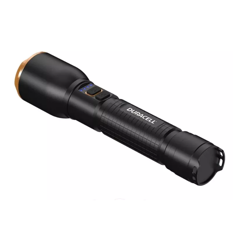 Žibintuvėlis Duracell DF3000R, juodas