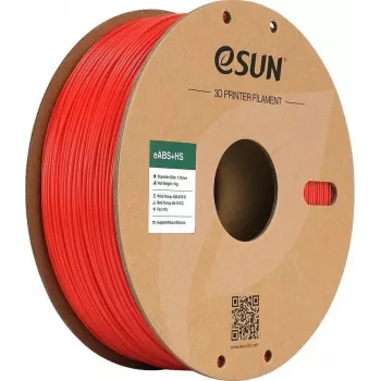 EABS 1,75mm RAUDONAS 1kg ESUN 3D FIALAMENTAS (eABSP175R1)