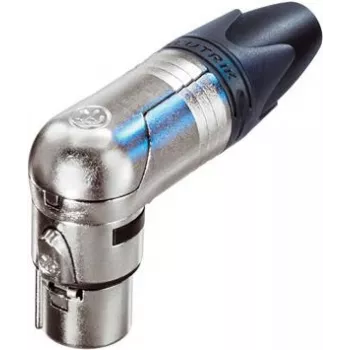 Neutrik RX serija - audio kištukas - XLR3 (M) - kampinis kištukas (NC3FRX)