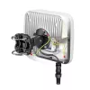 Kryptinė tinklo antena QuWireless QuMax — kryptinė PoE/LAN antena 0,694–2,7 GHz, iki 6 dBi, balta