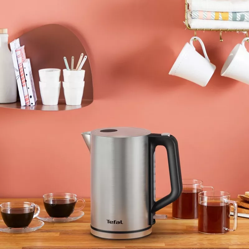 Elektrinis virdulys Tefal KI513D10 nerūdijantis plienas 1,7 l 2200 W, belaidis, 360° pagrindas