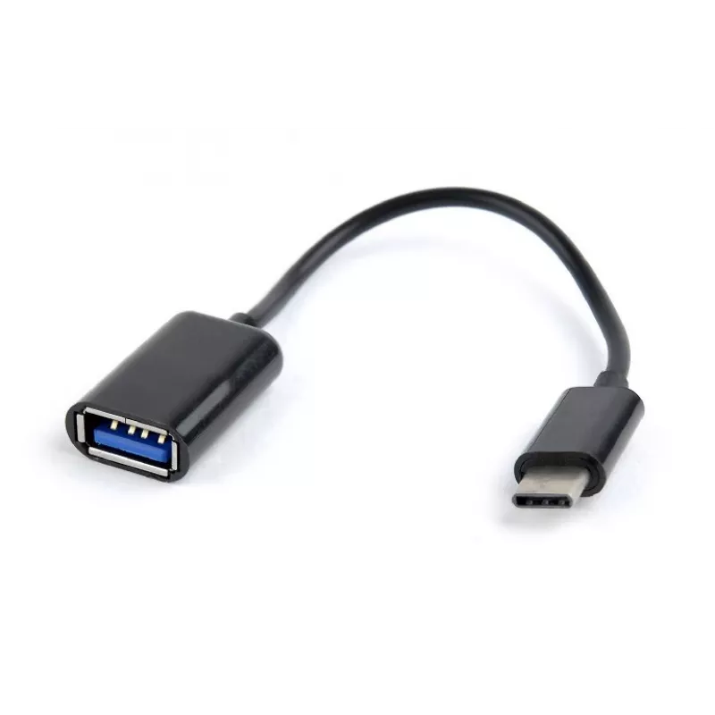 Gembird A-OTG-CMAF2-01 USB laidas 0,2 m USB C USB A Juoda
