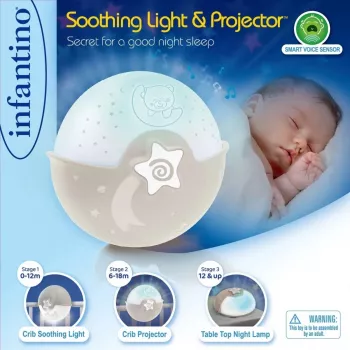 Projektorius 2in1 smėlio spalvos