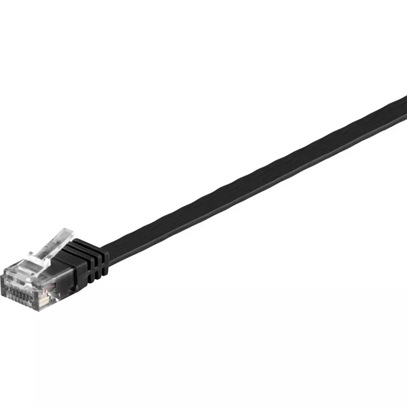 Goobay 95382 Ethernet komutacinis kabelis, juodas