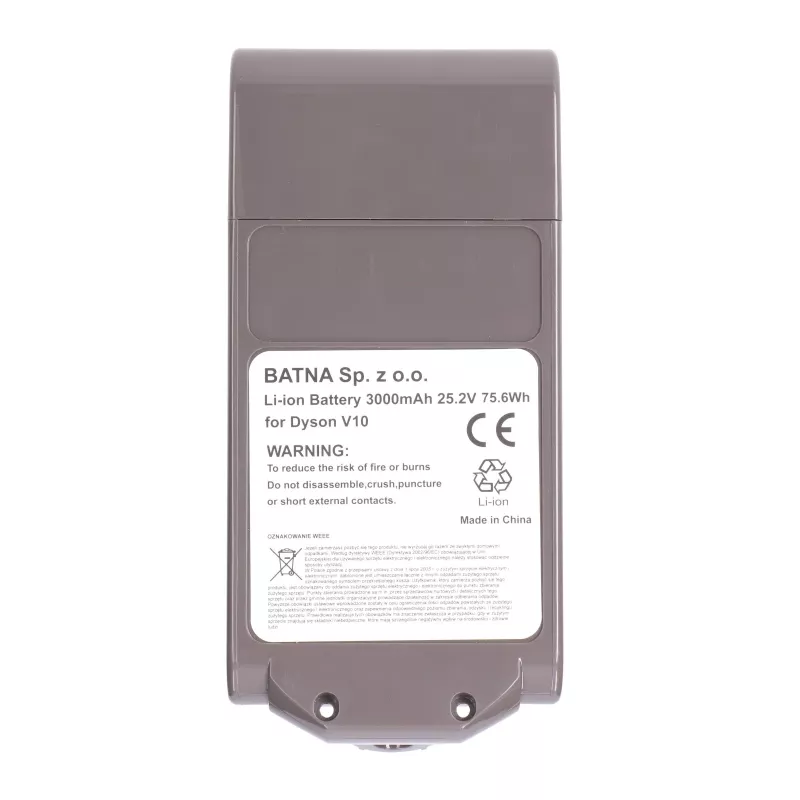 Baterija Dyson dulkių siurbliui V10 25.2V 3000mAh