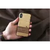 Telefono dėklas MAN&WOOD iPhone X/XS — terra Juoda, apsauginis galinis dangtelis