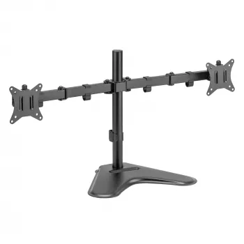 TV/Monitoriaus laikiklis SBOX LCD-F024-2 13–32 colių ekranams, dviguba ranka, 2×8 kg apkrova, VESA 100×100