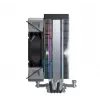 Oro aušintuvas Montech NX400 ARGB, 120 mm ventiliatorius, FDB, 800–1950 RPM, TDP 270 W, juoda