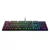Razer BlackWidow V4 X mechaninė žaidimų klaviatūra, geltoni jungikliai, JAV išdėstymas, laidinė, juoda Razer